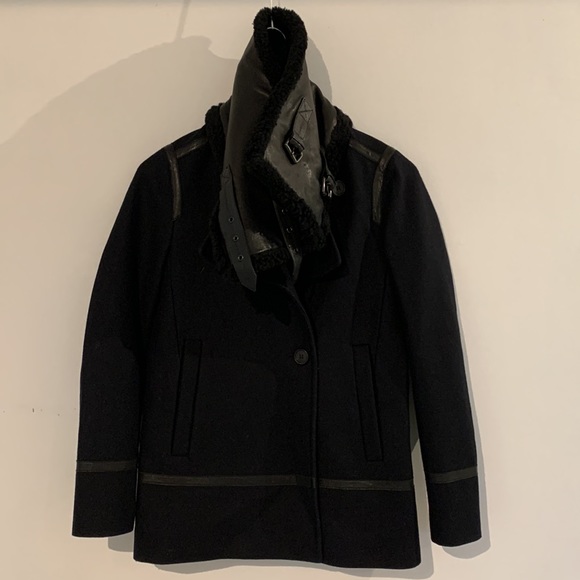 All Saints Okito Pea Coat - US Size: 4 - Picture 3 of 6